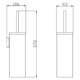 Ершик для унитаза Rav Slezak Colorado COA0501 Хром